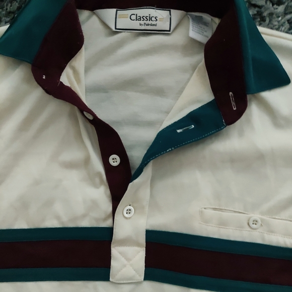 West Indies style Polo shirt Medium - Picture 2 of 3